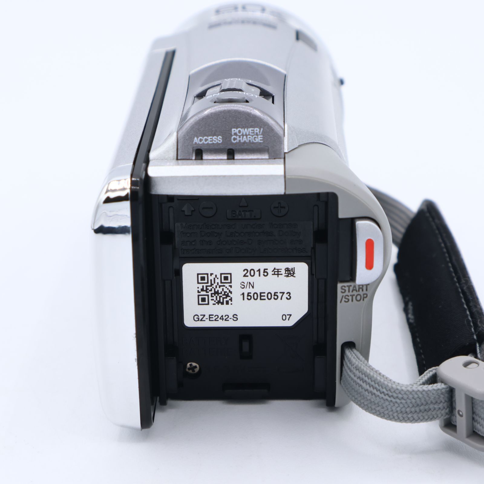 JVC Everio ハイビジョンメモリービデオカメラ 8GB シルバー GZ-E242-S