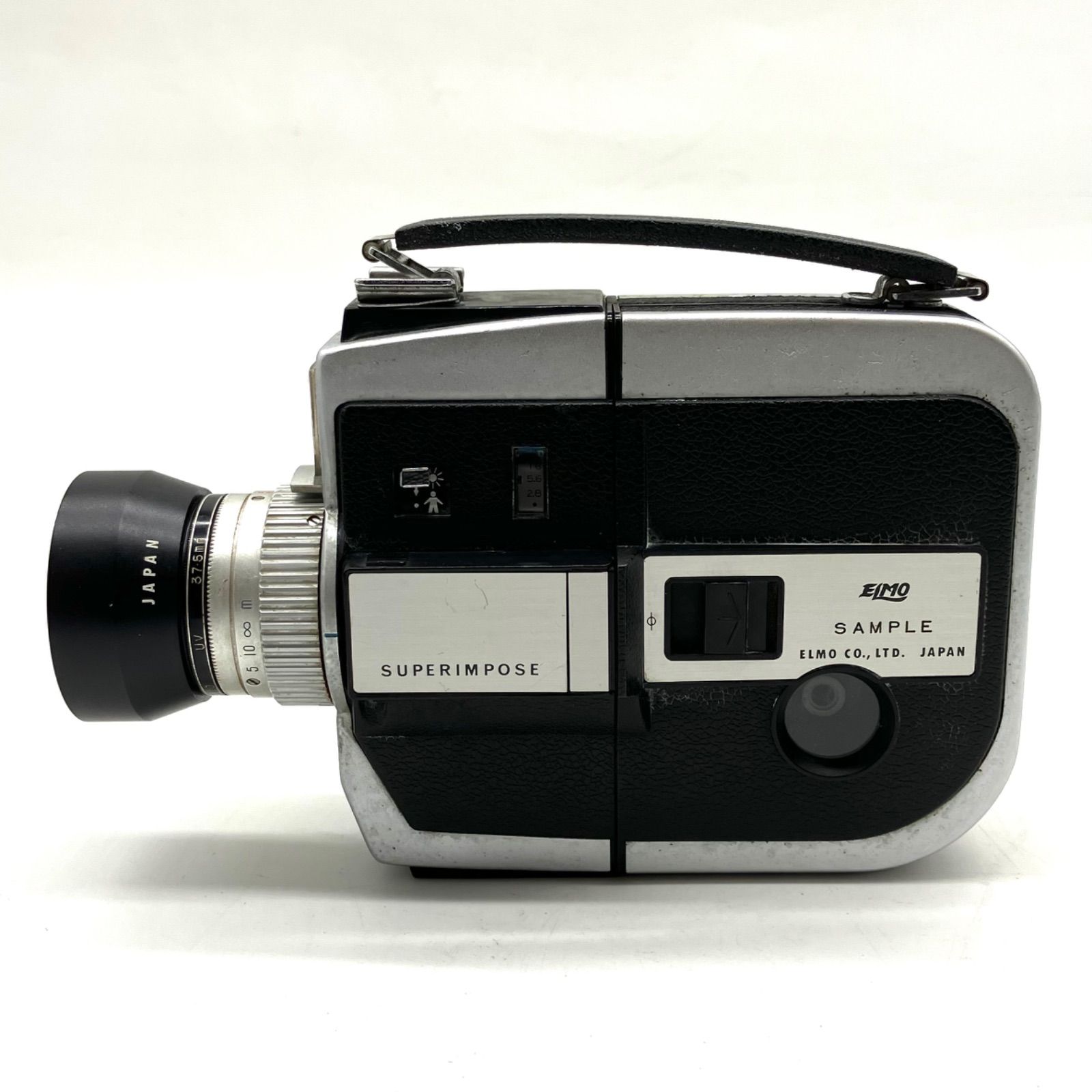 hdn74【訳あり】ELMO 8ミリフィルムカメラ 8S-30T - メルカリ