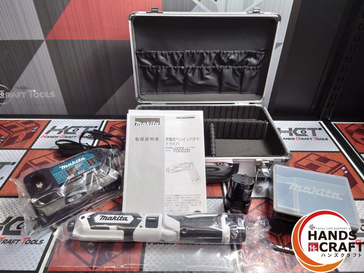 △【未使用】マキタ makita TD022DSHXW ペンインパクトドライバー 