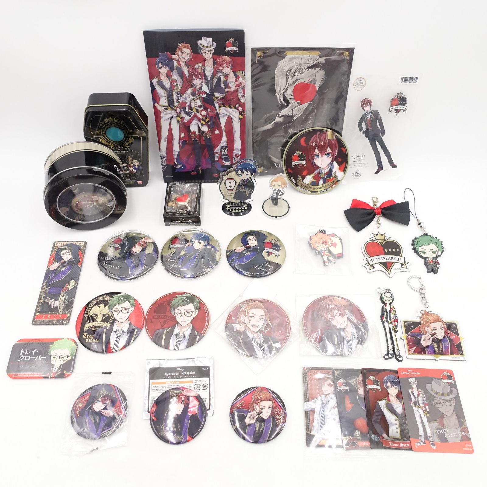 ディズニー ツイステッドワンダーランド ハーツラビュル寮 グッズお
