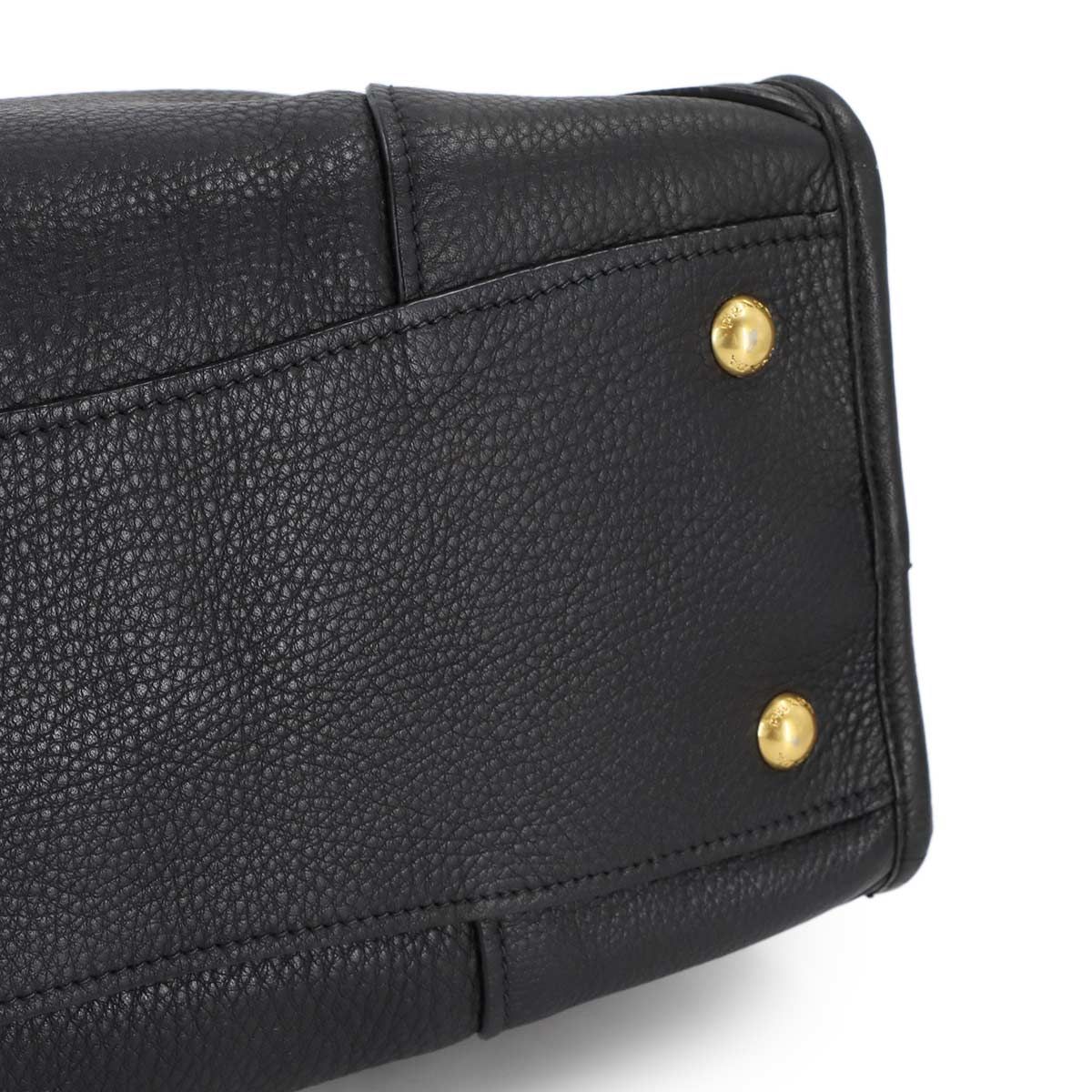 プラダ PRADA 2way ハンド ショルダー バッグ レザー ブラック BL0639 