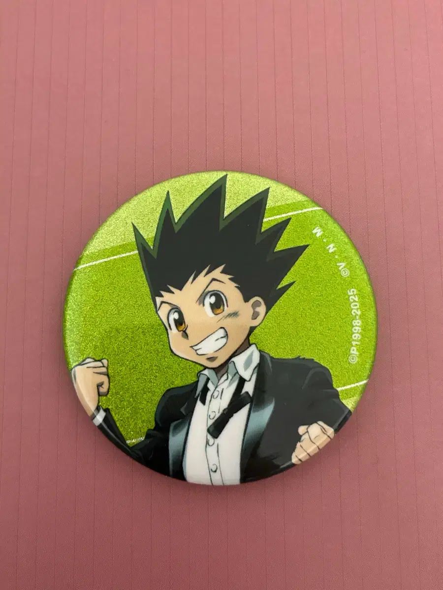 HUNTER×HUNTER ゴン スーツ グリッター 缶バッジ - メルカリ