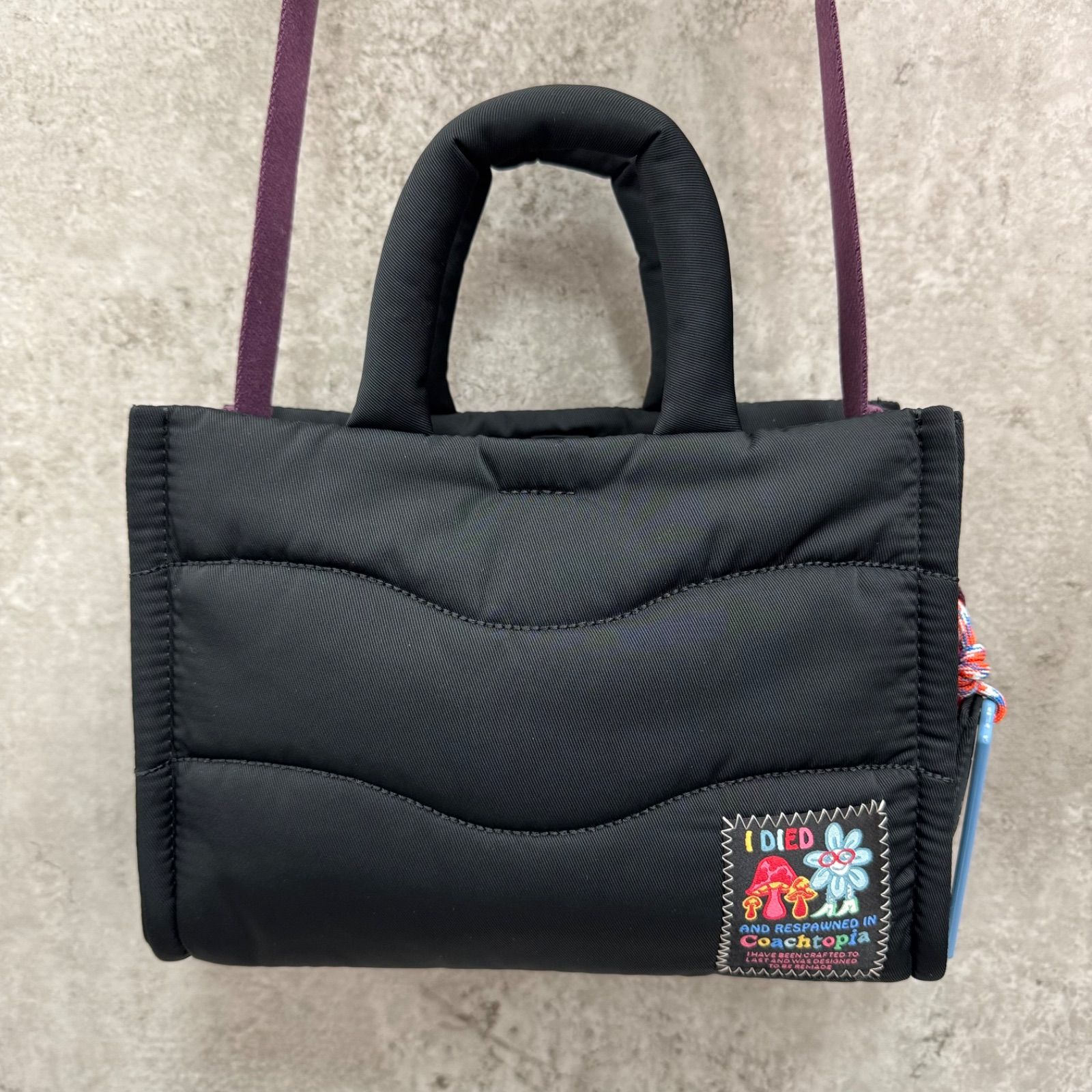 極美品】Coachtopia コーチトピア ループ ミニ トート リサイクル 