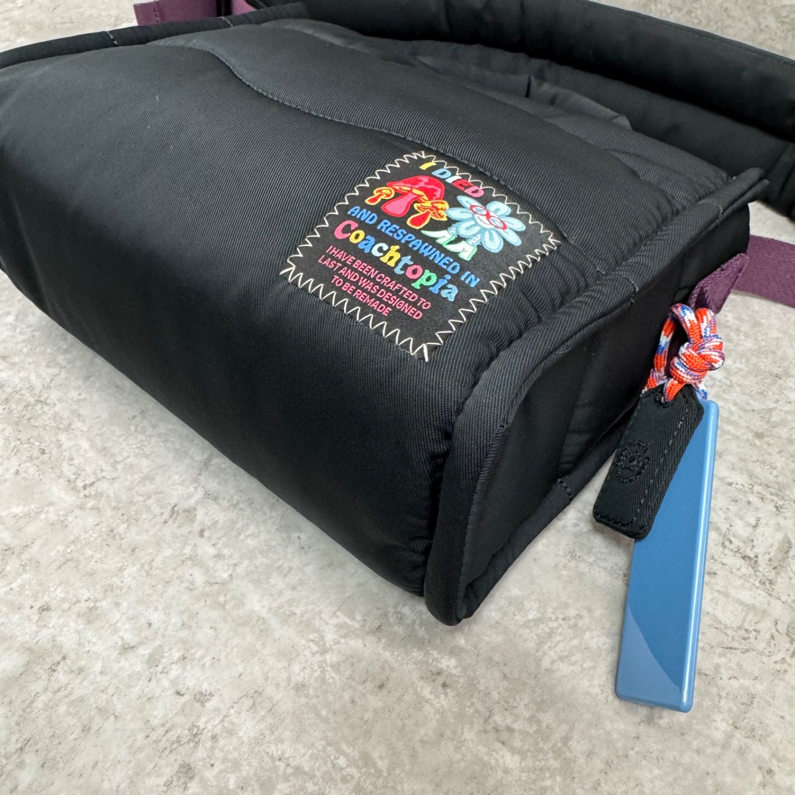 極美品】Coachtopia コーチトピア ループ ミニ トート リサイクル 