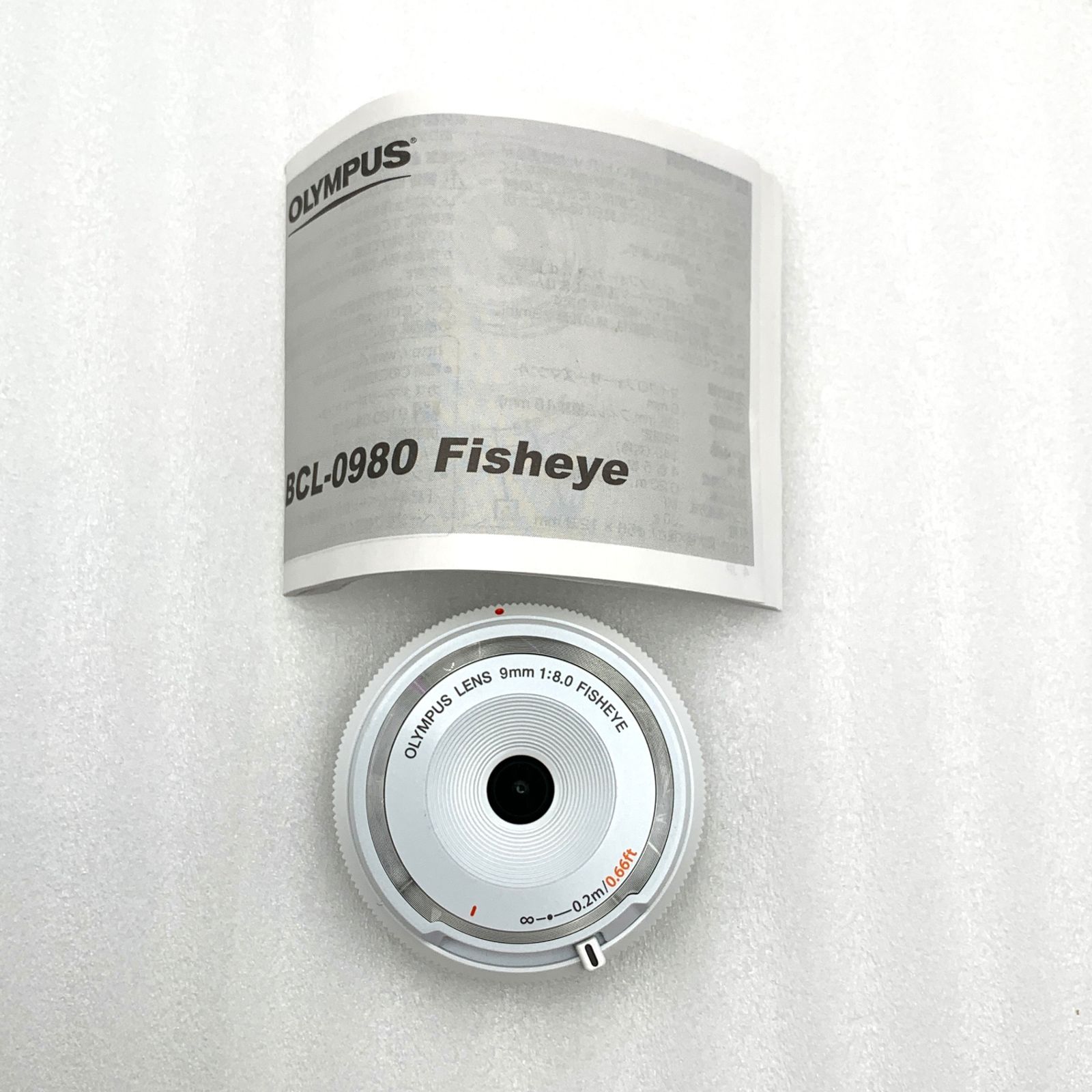 OLYMPUS ミラーレス一眼 9mm f8 フィッシュアイ ボディキャップレンズ