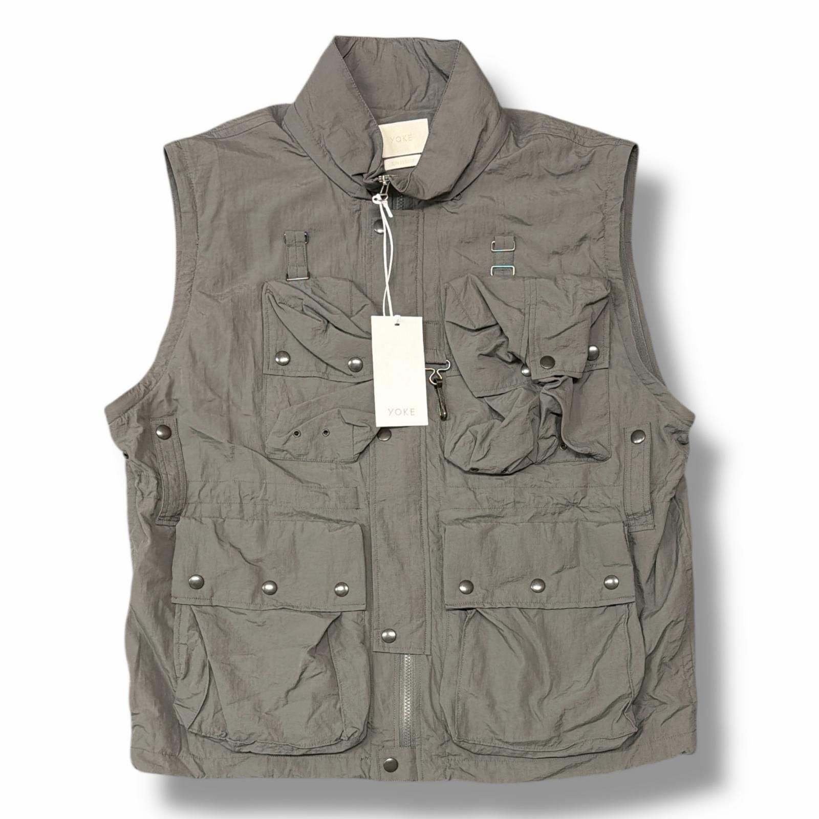 参考上代74800円 未使用 YOKE 25SS NYLON MULTI POCKETS DETACHABLE 