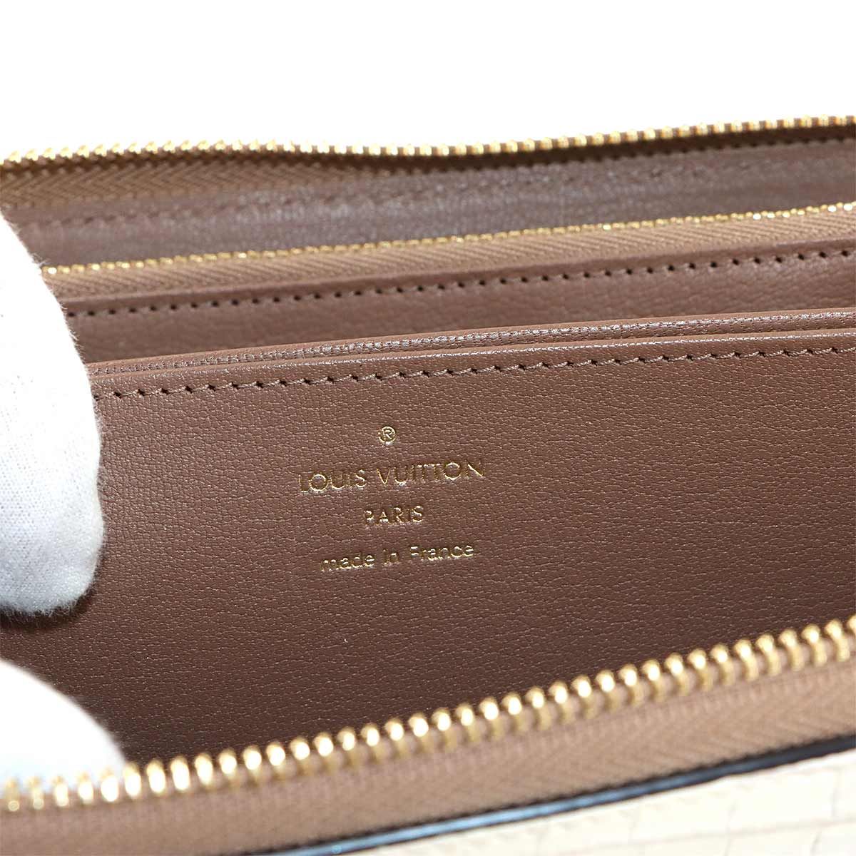 新品同様 ルイ ヴィトン LOUIS VUITTON クロコダイル ジッピー 