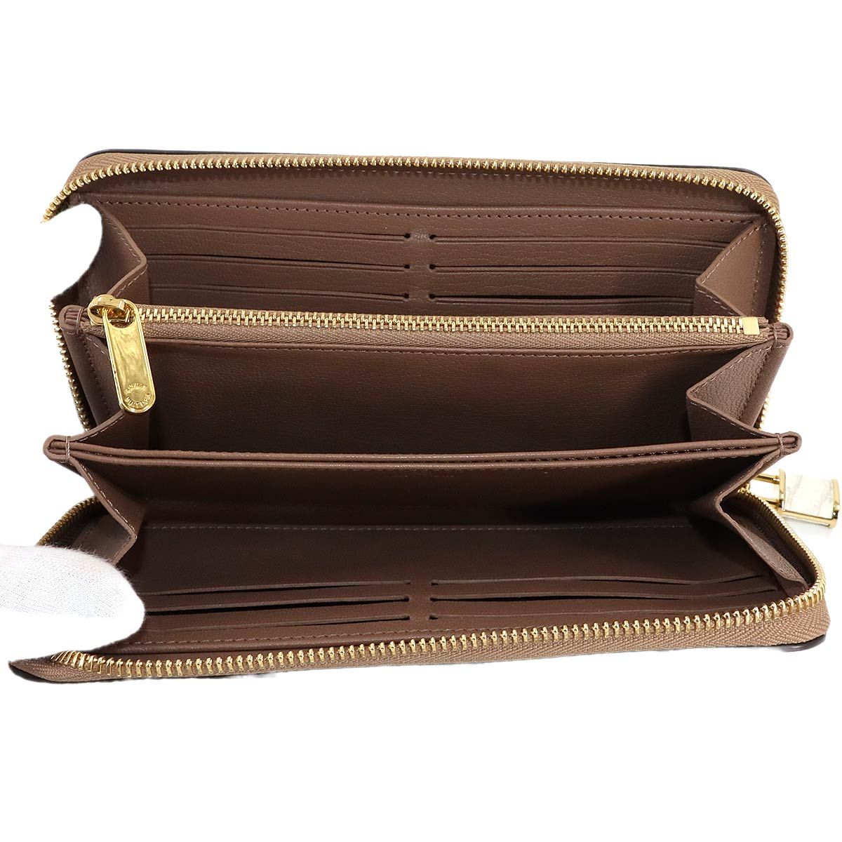 新品同様 ルイ ヴィトン LOUIS VUITTON クロコダイル ジッピー