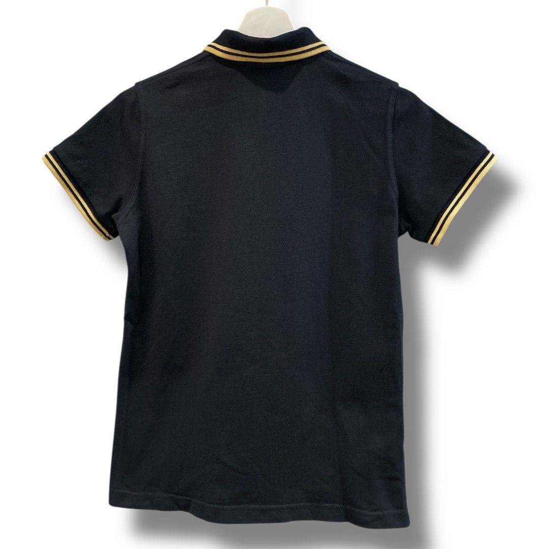 Fred Perry フレッドペリー ライン切替ポロシャツ ブラック D38 夏 