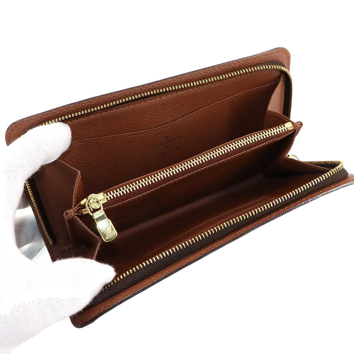 新品同様 ルイ ヴィトン LOUIS VUITTON モノグラム パンダ ポルトモネ