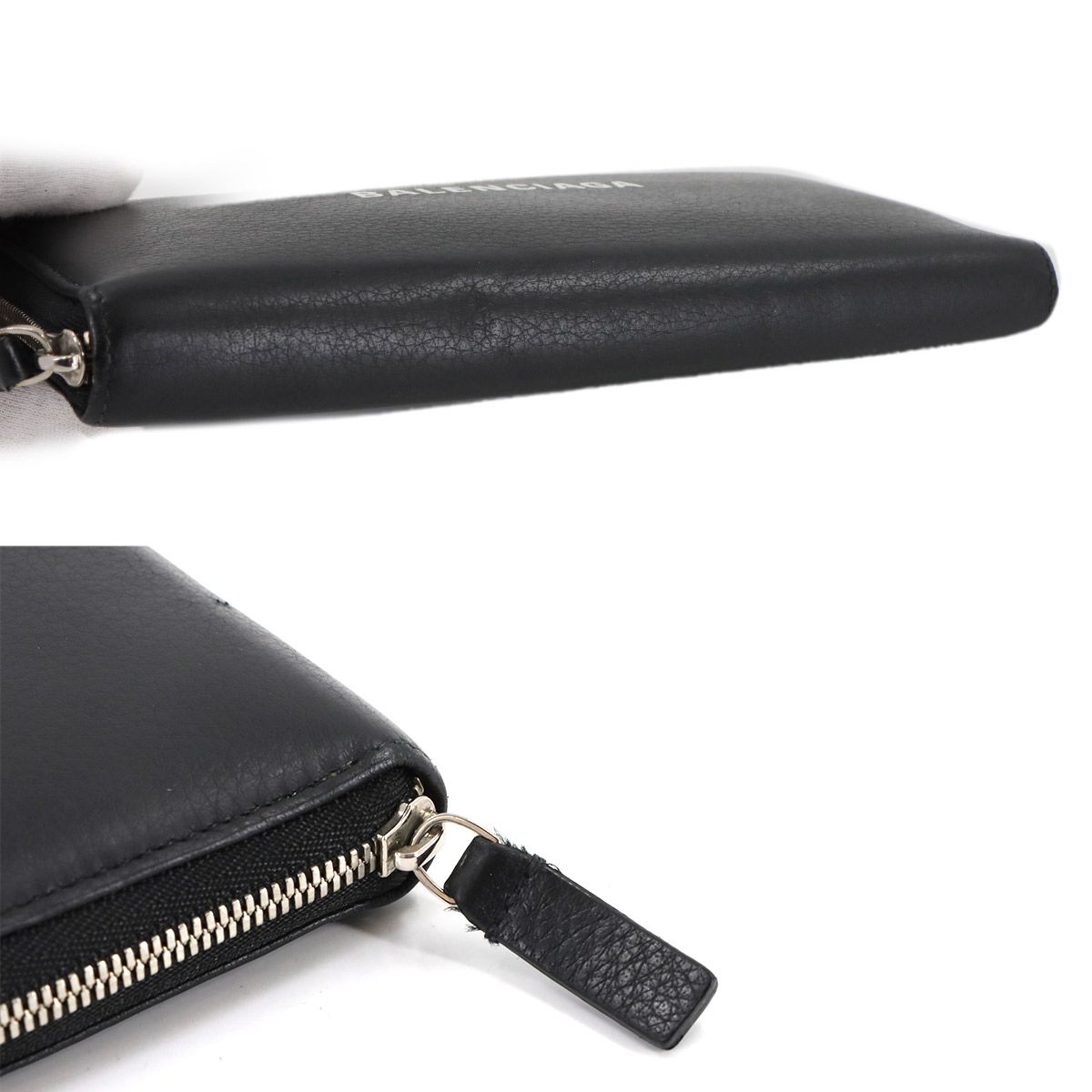 美品】バレンシアガ エブリデイ 二つ折り財布 ラウンドファスナー