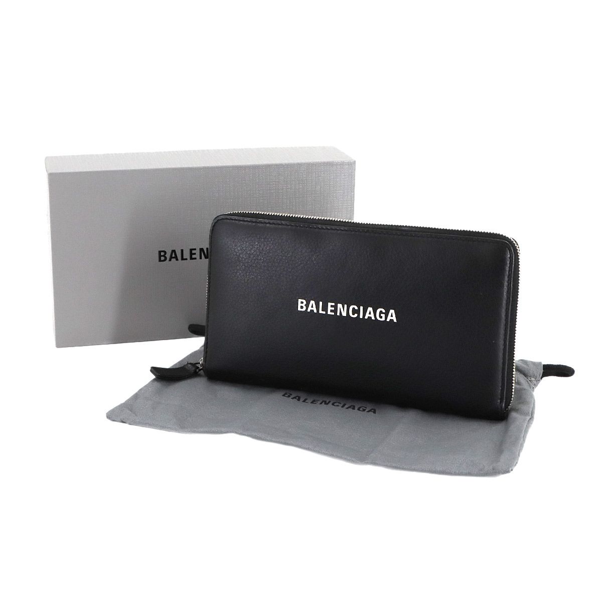 バレンシアガ BALENCIAGA エブリデイ ラウンドファスナー 長財布