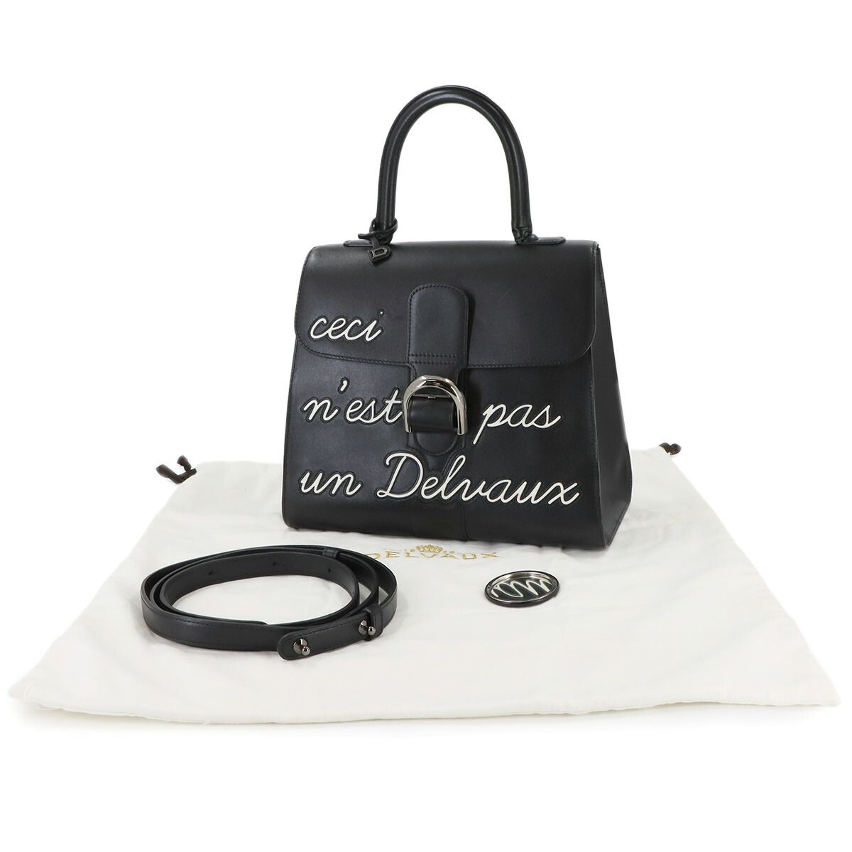 新品同様 デルヴォー DELVAUX ブリヨン ルーモア MM 2way ハンド 