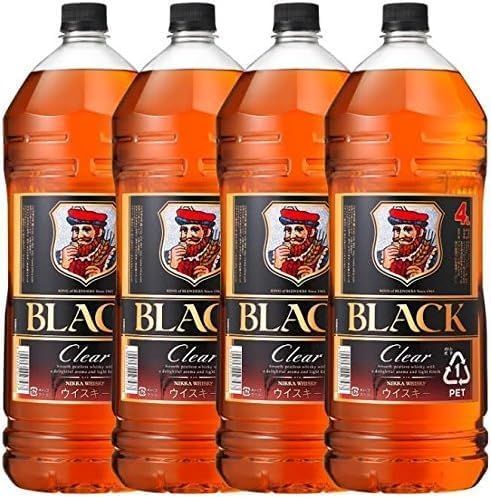 ブラックニッカ クリア 4L 4本 正規品 - メルカリ