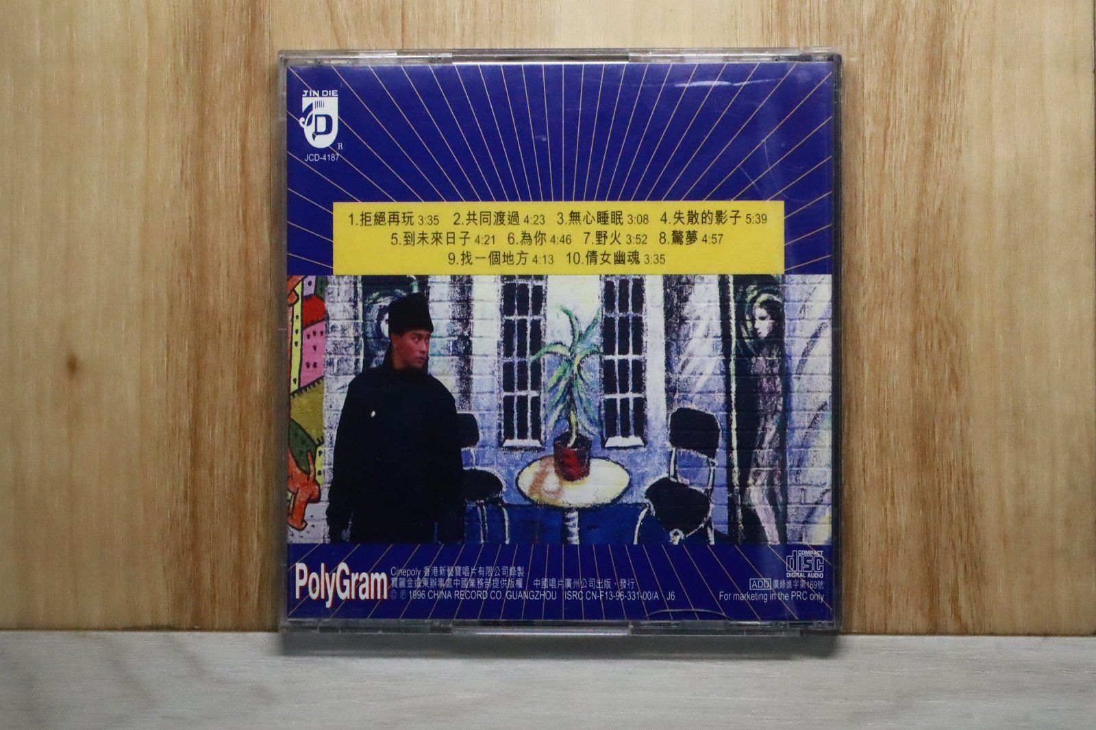 中古CD☆レスリー・チャン/Leslie Cheung□ 英雄本色 【JCD4187/++++++