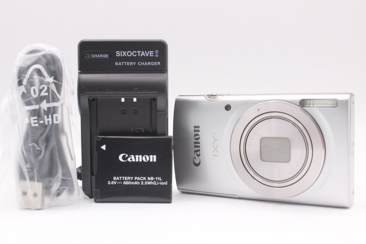 ☆良品☆キャノン CANON IXY 200 シルバー イクシー #2181@a RO3895