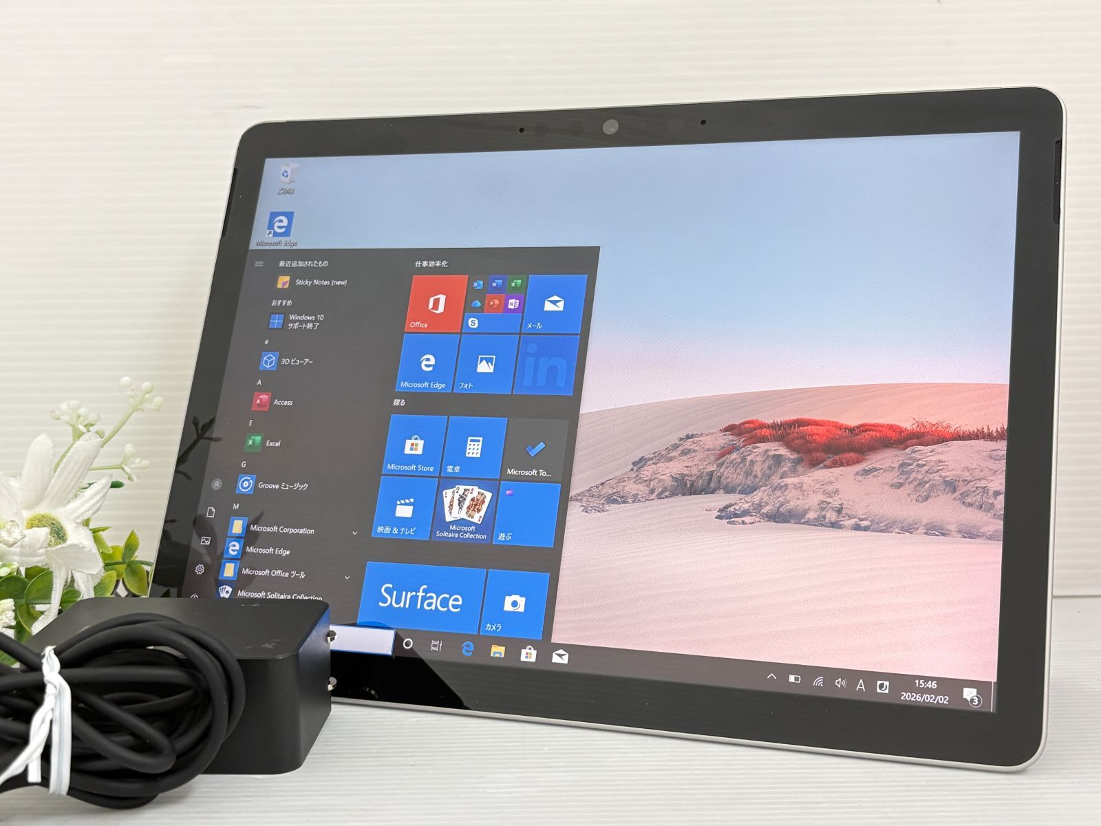 バッテリー良好】Microsoft SURFACE GO2 model:1927『Core M3(8100Y