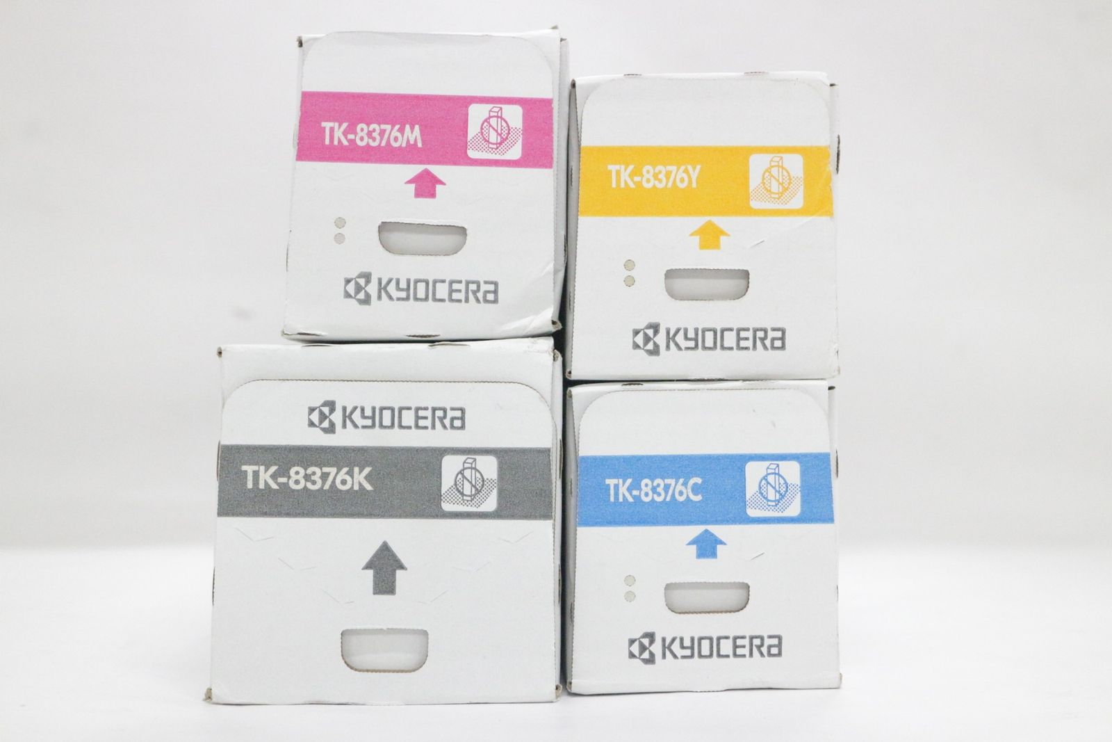 未使用 京セラ 純正 トナー TK-8376 4色（シアン・マゼンタ・イエロー