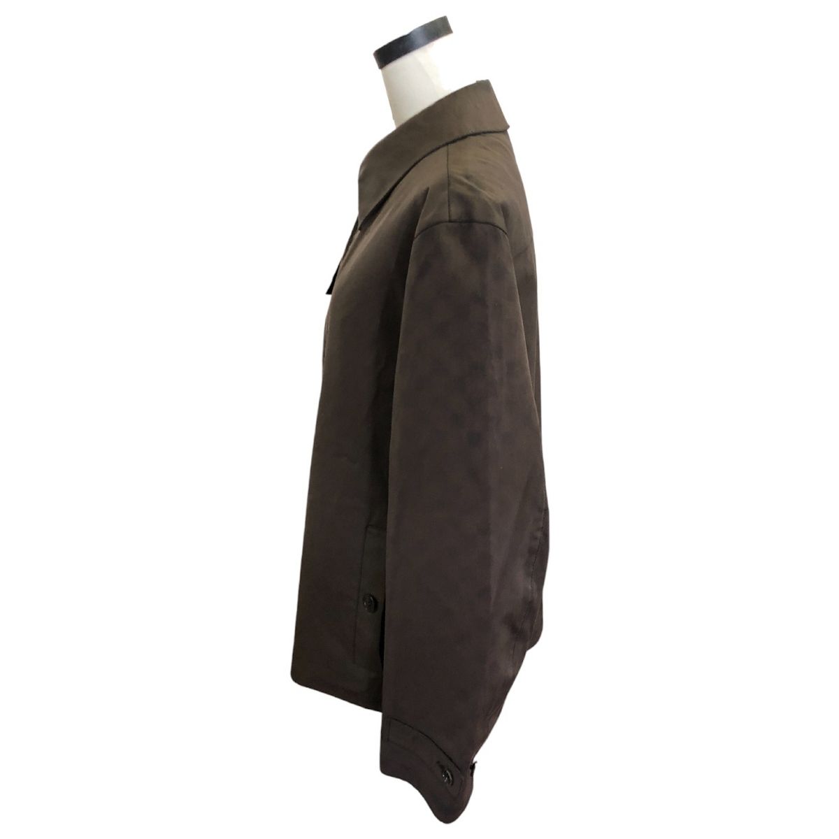 LOUIS VUITTON ルイヴィトン オイルドジャケット 裏地ダミエ サイズ48