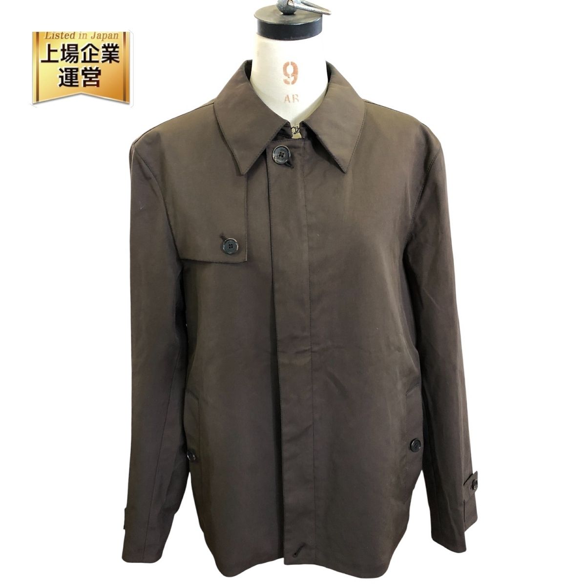 LOUIS VUITTON ルイヴィトン オイルドジャケット 裏地ダミエ サイズ48