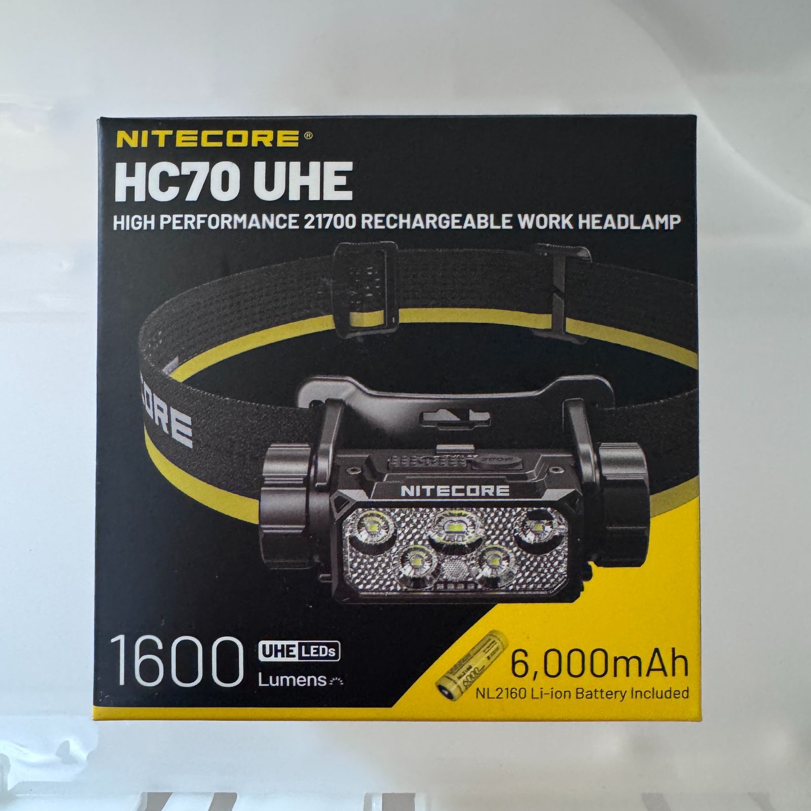 Nitecore HC 70 UHE ヘッドライト