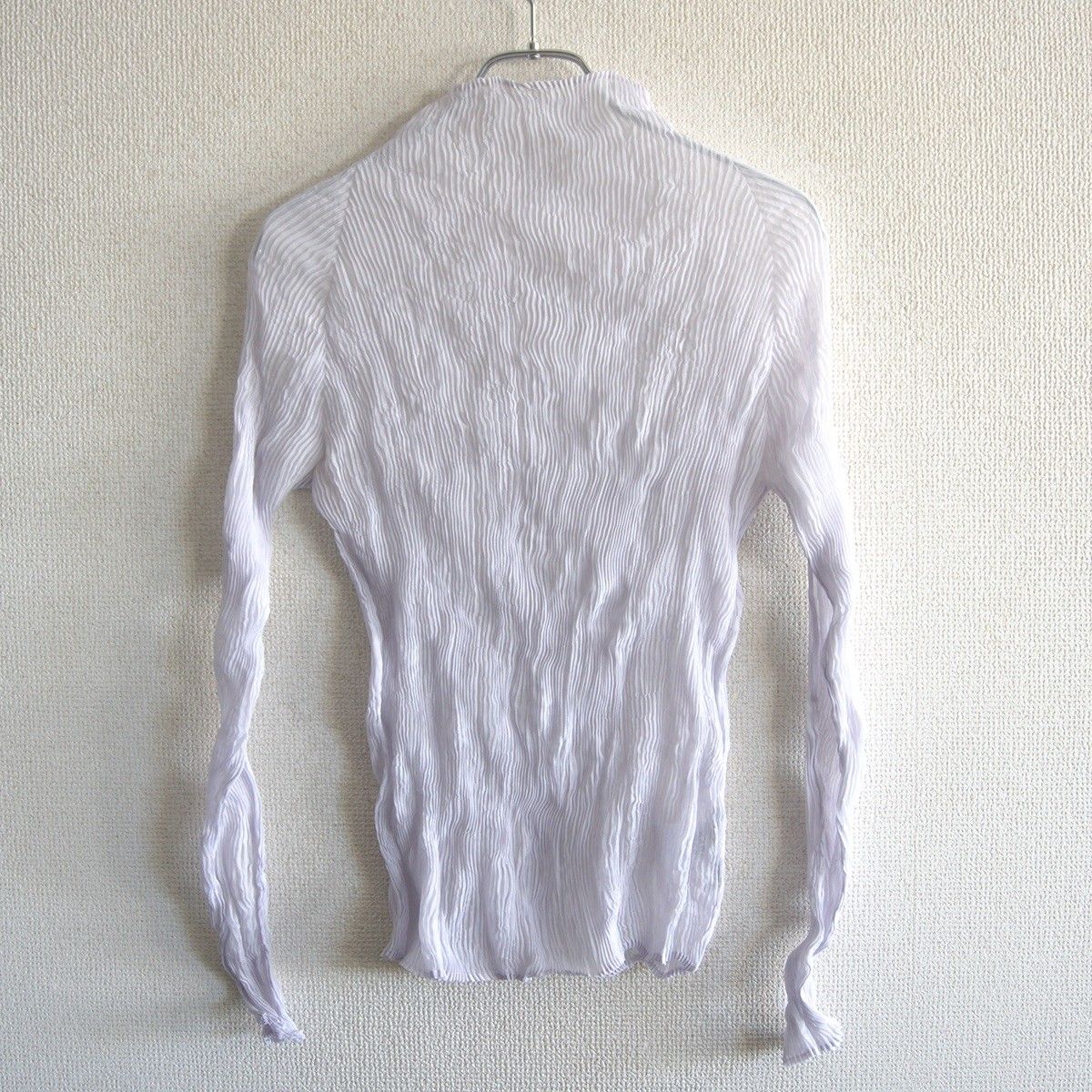 25年モデル】 ISSEY MIYAKE 【CHIFFON TWIST/しわプリーツ ブラウス