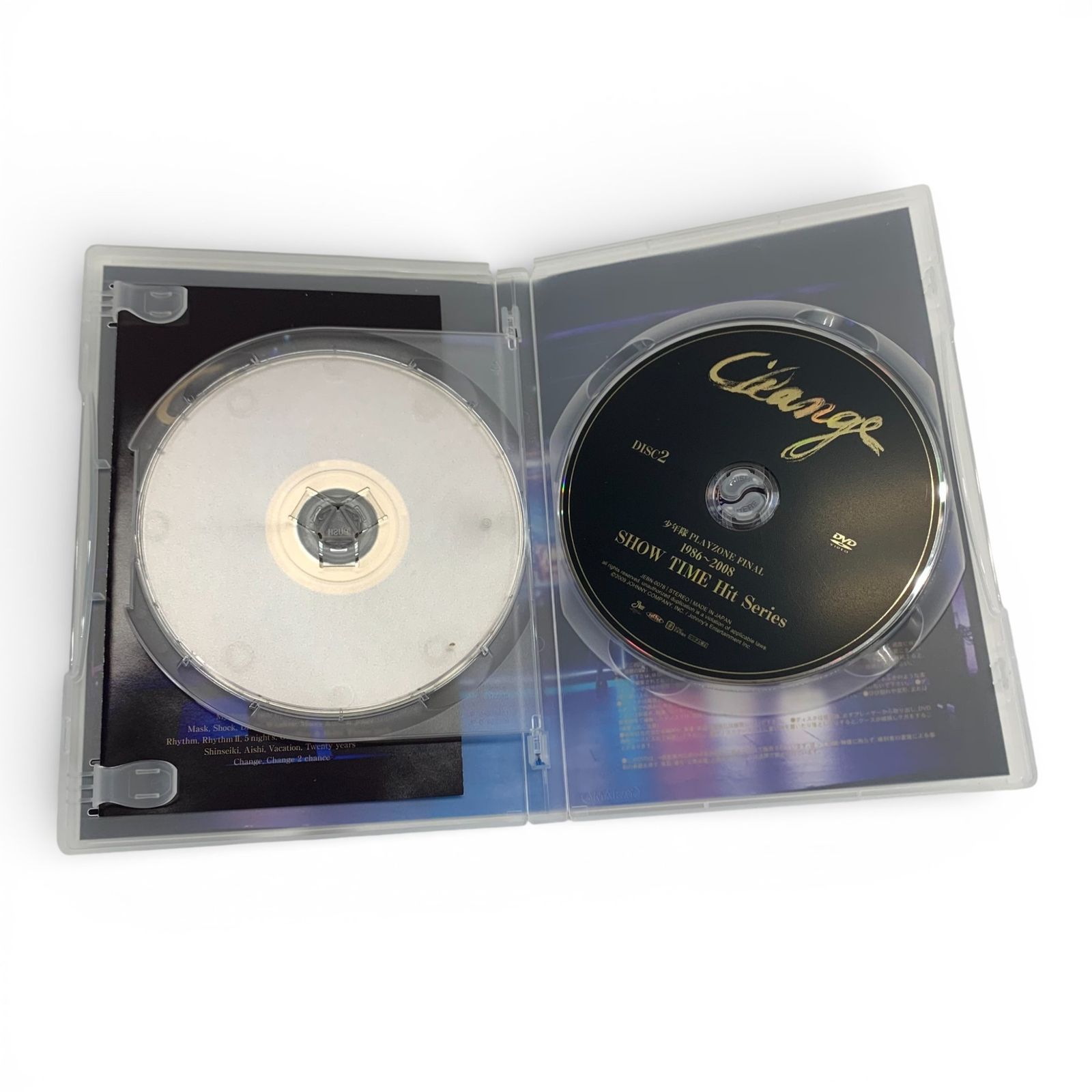 ジャニーズ 少年隊 PLAYZONE FINAL 1986～2008 SHOWTIME Hit Series