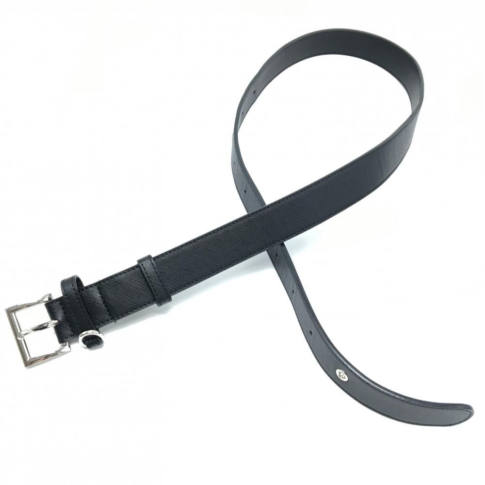 美品】パーリーゲイツ ウエストポーチ 黒×白 ニコちゃん 韓国モデル