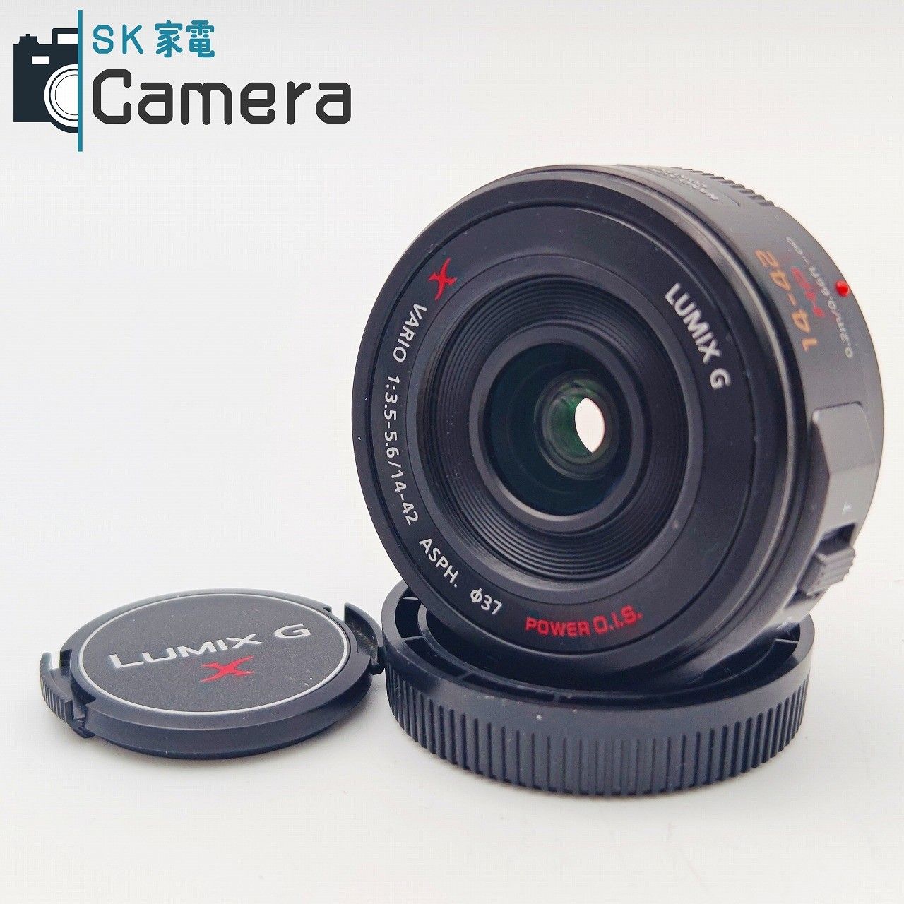 中古】 Panasonic LUMIX G X VARIO 14-42mm F3.5-5.6 ASPH. POWER 