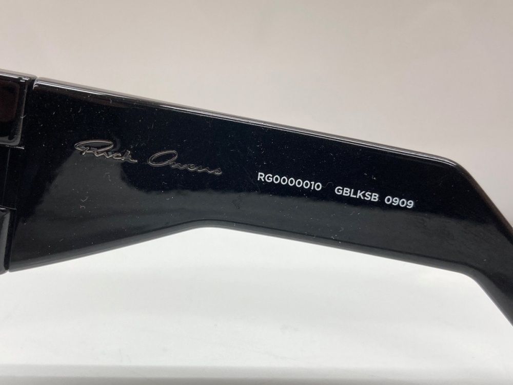 リックオウエンス Rick Owens Shiny Davis Sunglasses シャイニー