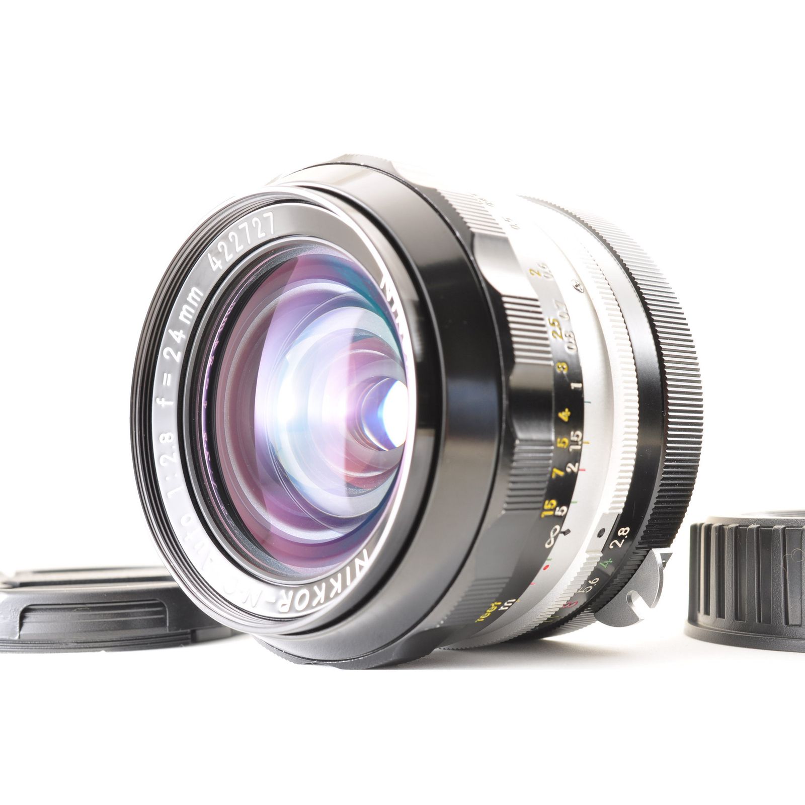 Nikon ニコン 非Ai NIKKOR-N.C Auto 24mm F/2.8 単焦点レンズ Nikon 非Ai NIKKOR-N.C Auto 24mm F/2.8 単焦点レンズ – 山田写真機店