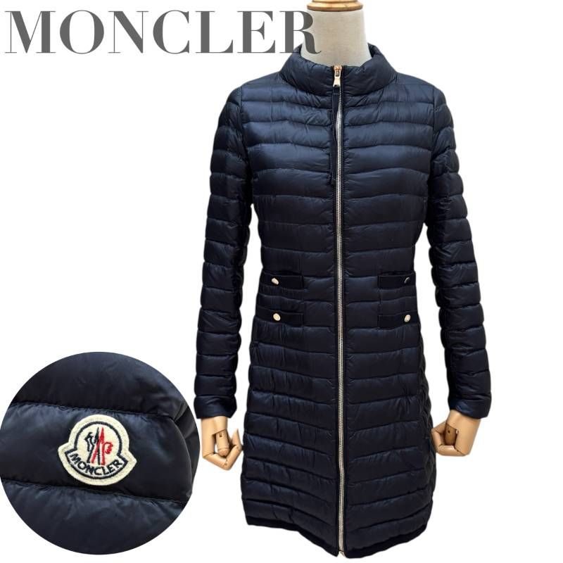 美品☆MONCLER モンクレール☆AUBRY ダウン ロングダウン ダウンコート 