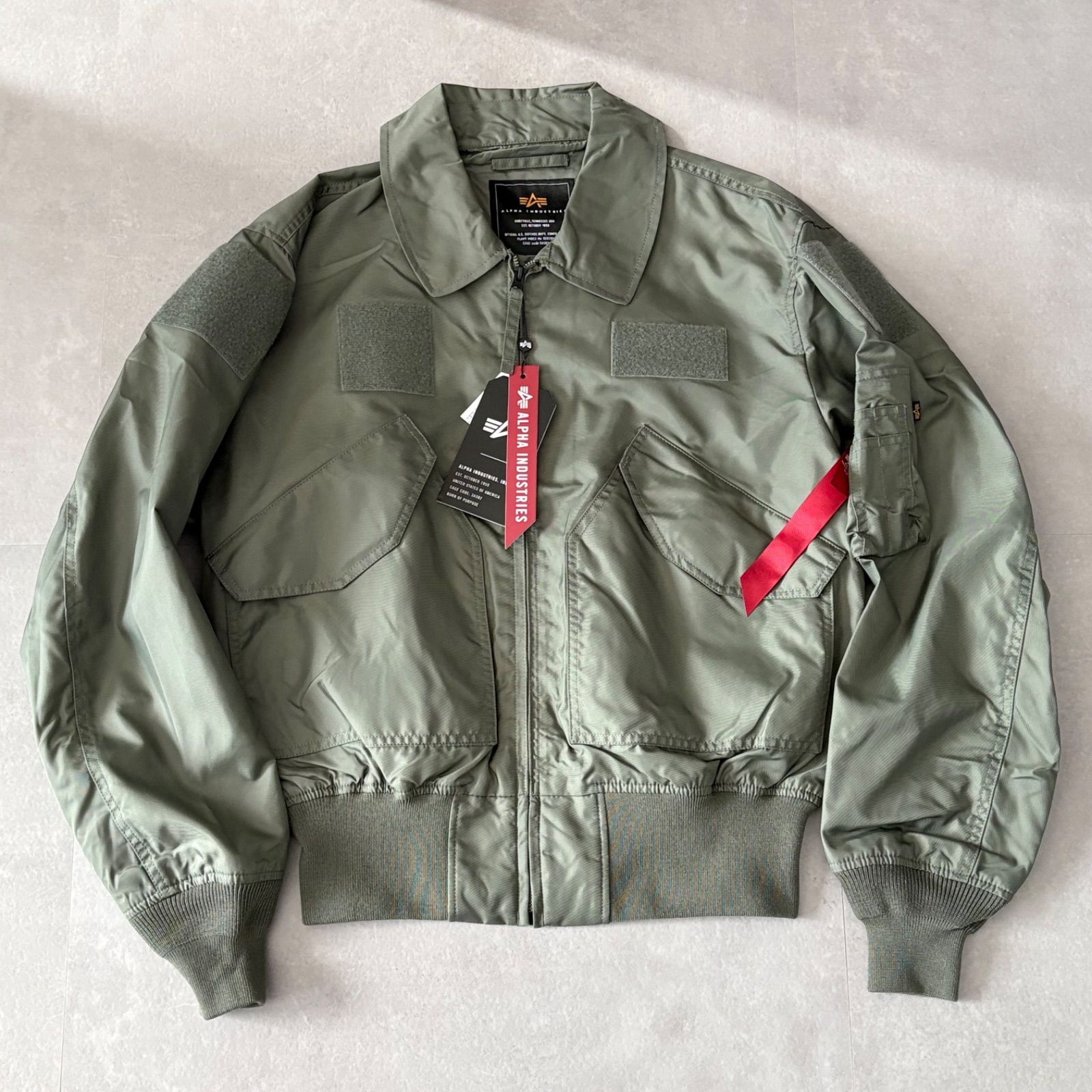 アルファインダストリーズ CWU-36P フライトジャケット L極美品 試着