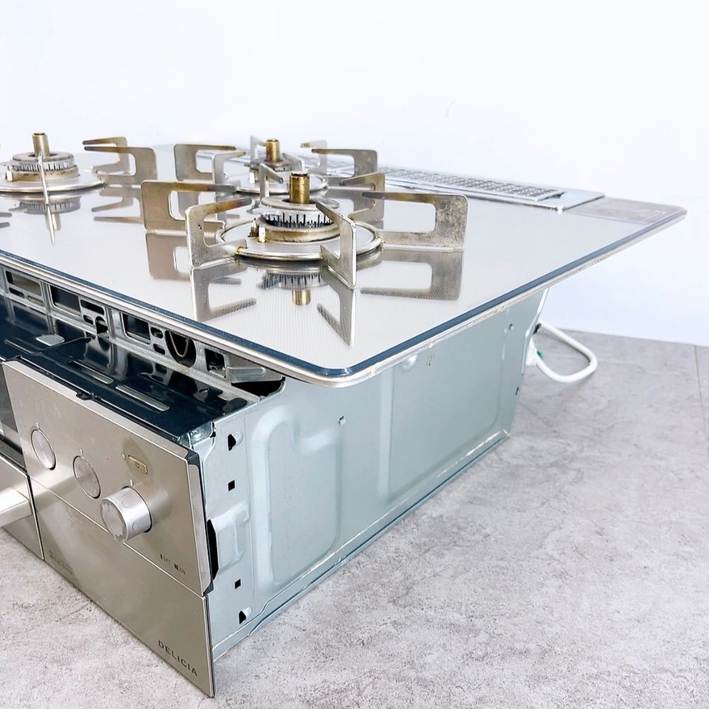 3口 ガラストップ