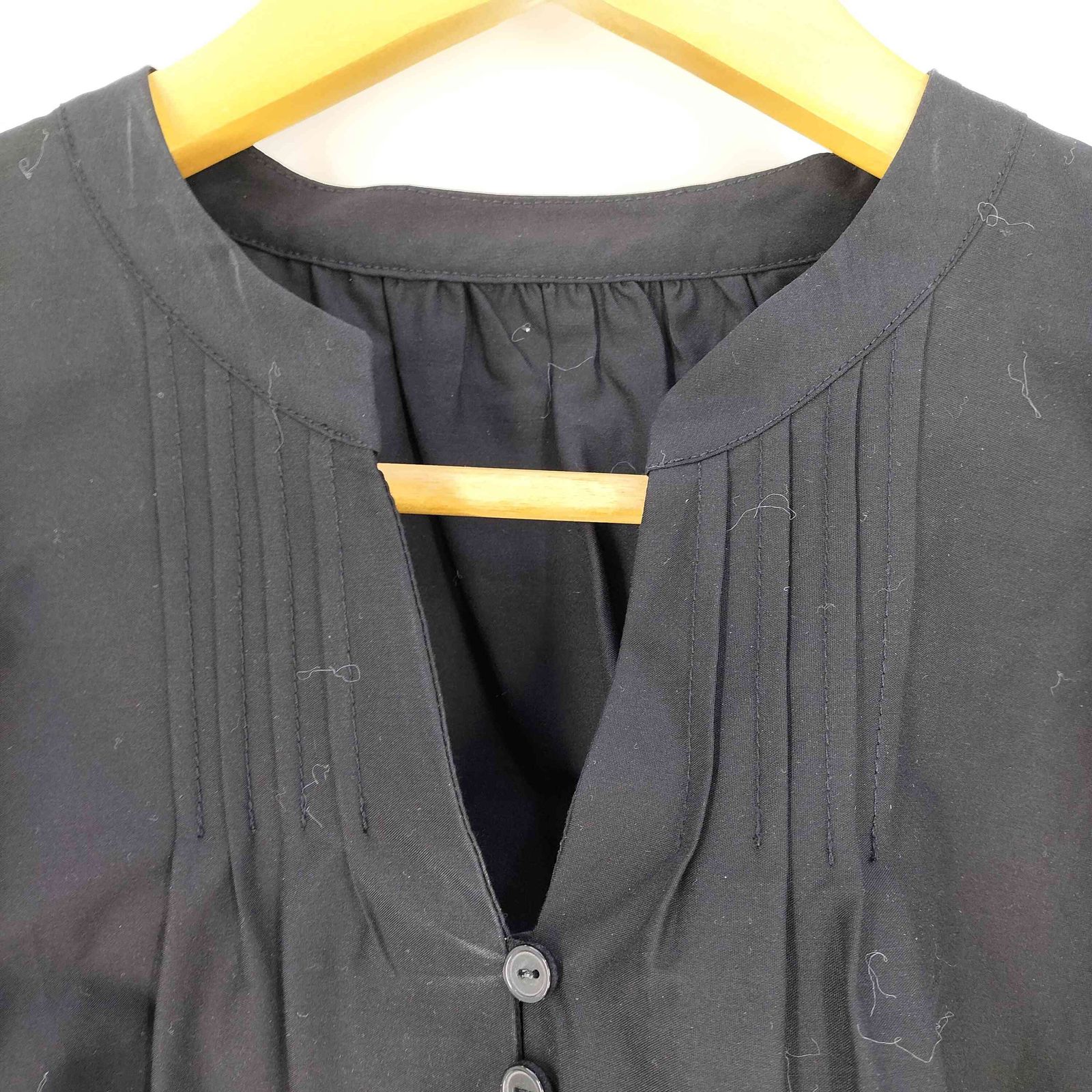 ジャスグリッティー JUSGLITTY 配色 カットワーク ブラウス レディース