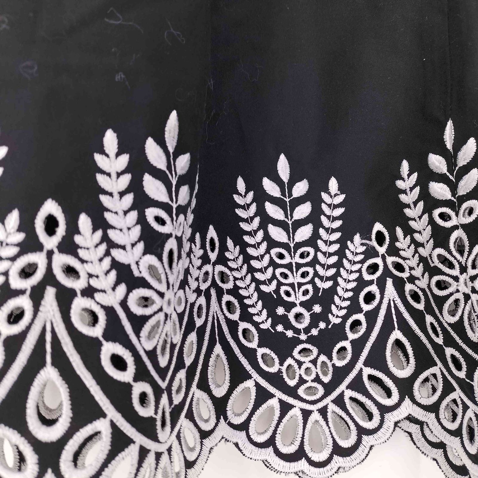 ジャスグリッティー JUSGLITTY 配色 カットワーク ブラウス レディース