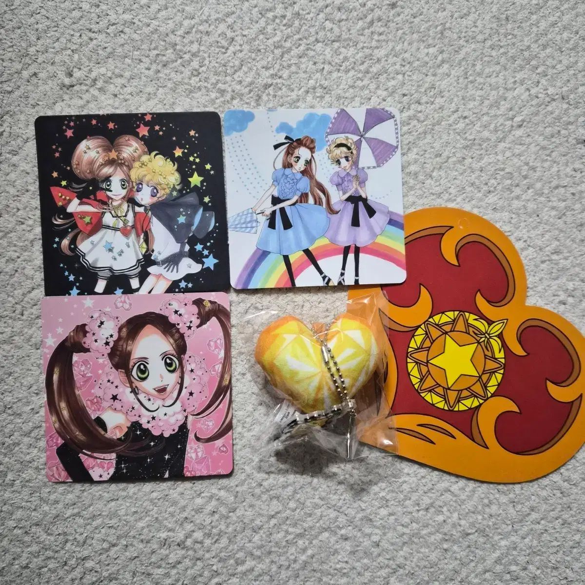 レア】シュガシュガルーン ストラップ ファスナーアクセサリー 3種類