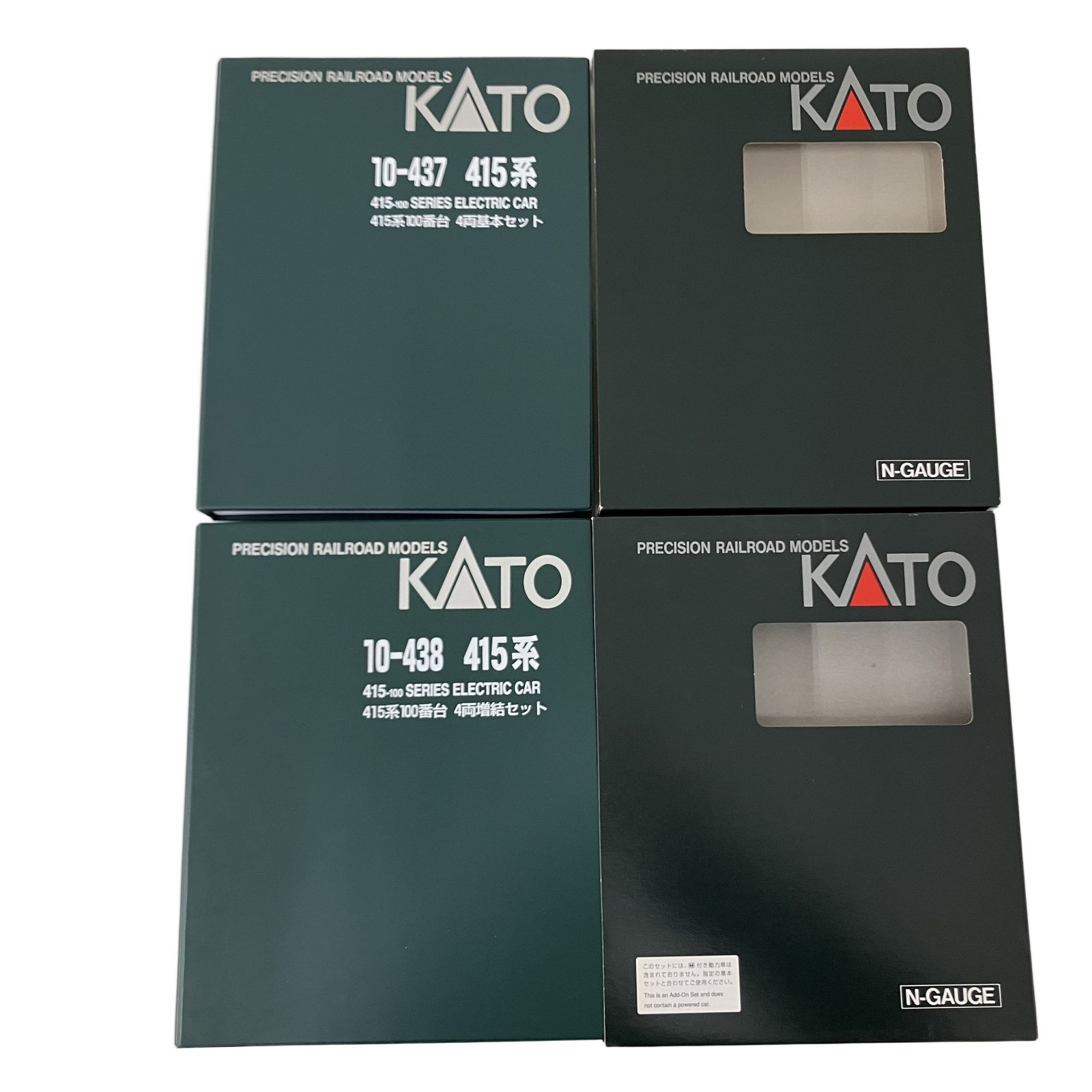 KATO 10-437 10-438 415系 100番台 基本 増結 Nゲージ 鉄道模型 カトー