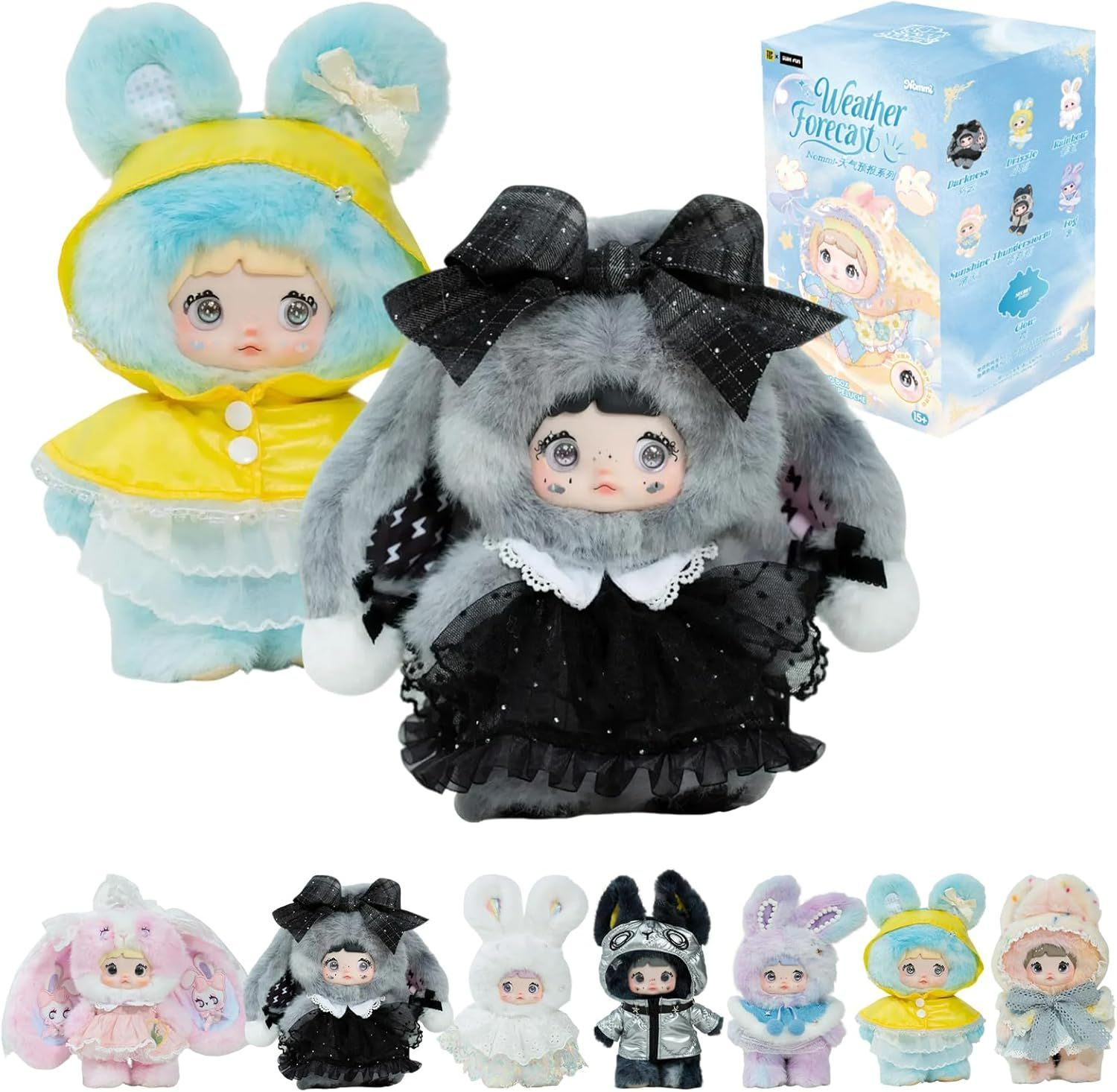 TOP TOY 正規品× Nommi「天気予報」シリーズ ぬいぐるみ ペンダント【1