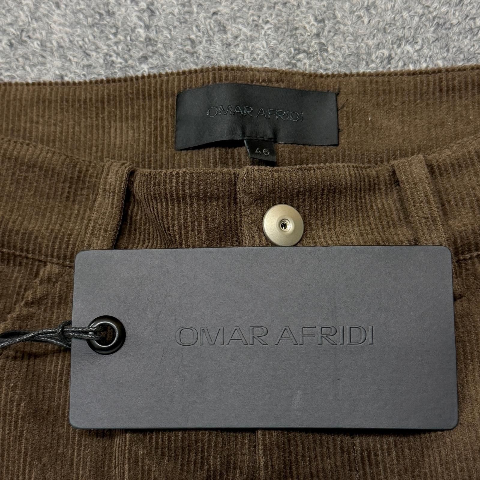 参考上代85800円 未使用 Omar Afridi KNEE DARTED FLARE SHORTS