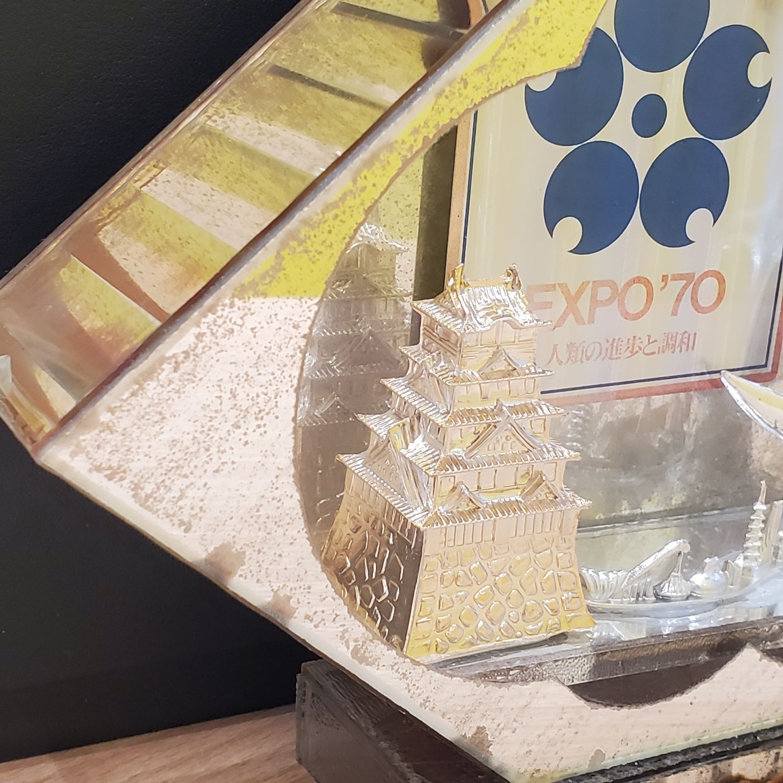 EL6】1970 大阪万博 EXPO'70 太陽の塔 岡本太郎 大阪城 オブジェ 置物