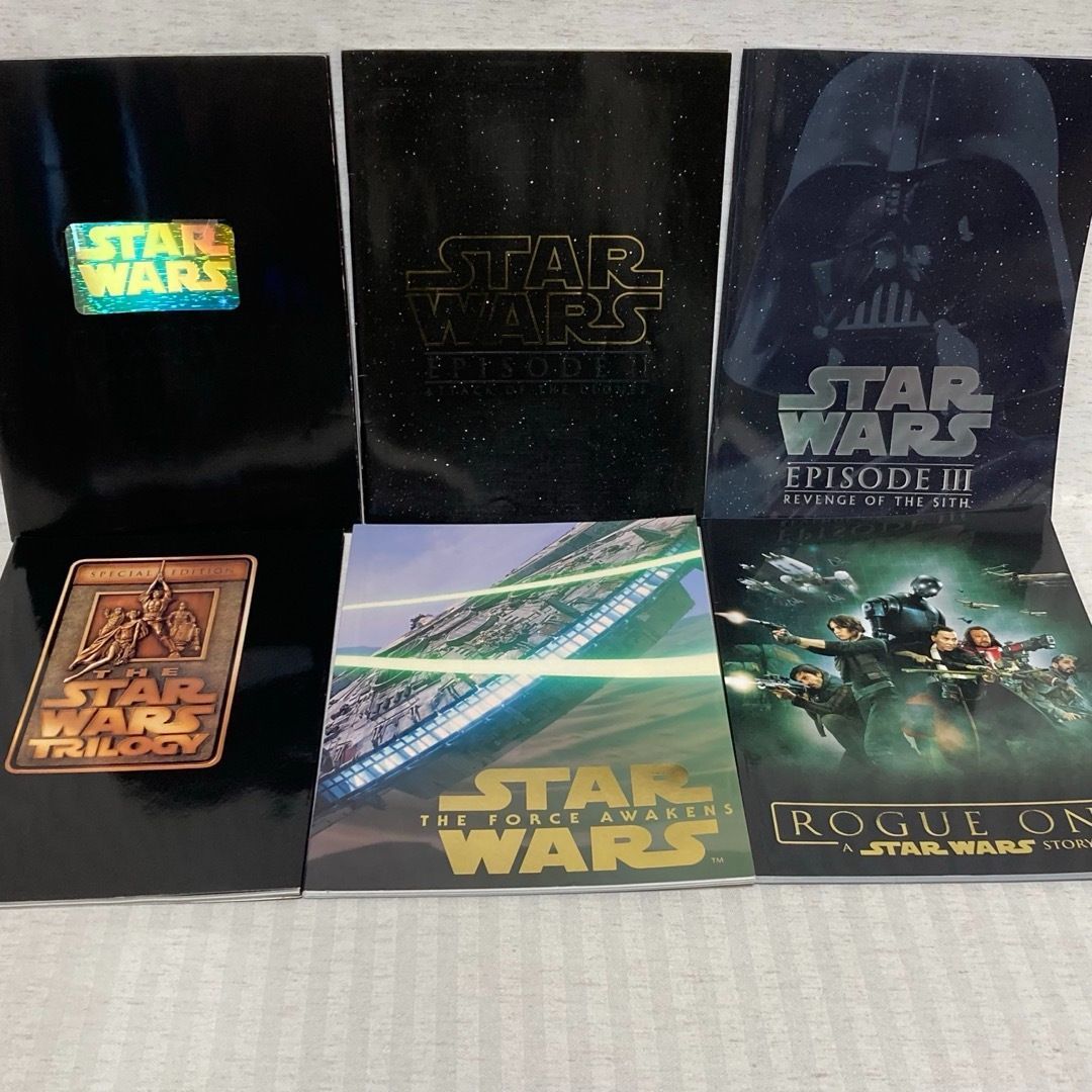 STARWARS（スターウォーズ） 映画パンフレット 9冊 @FE_01_2 - メルカリ