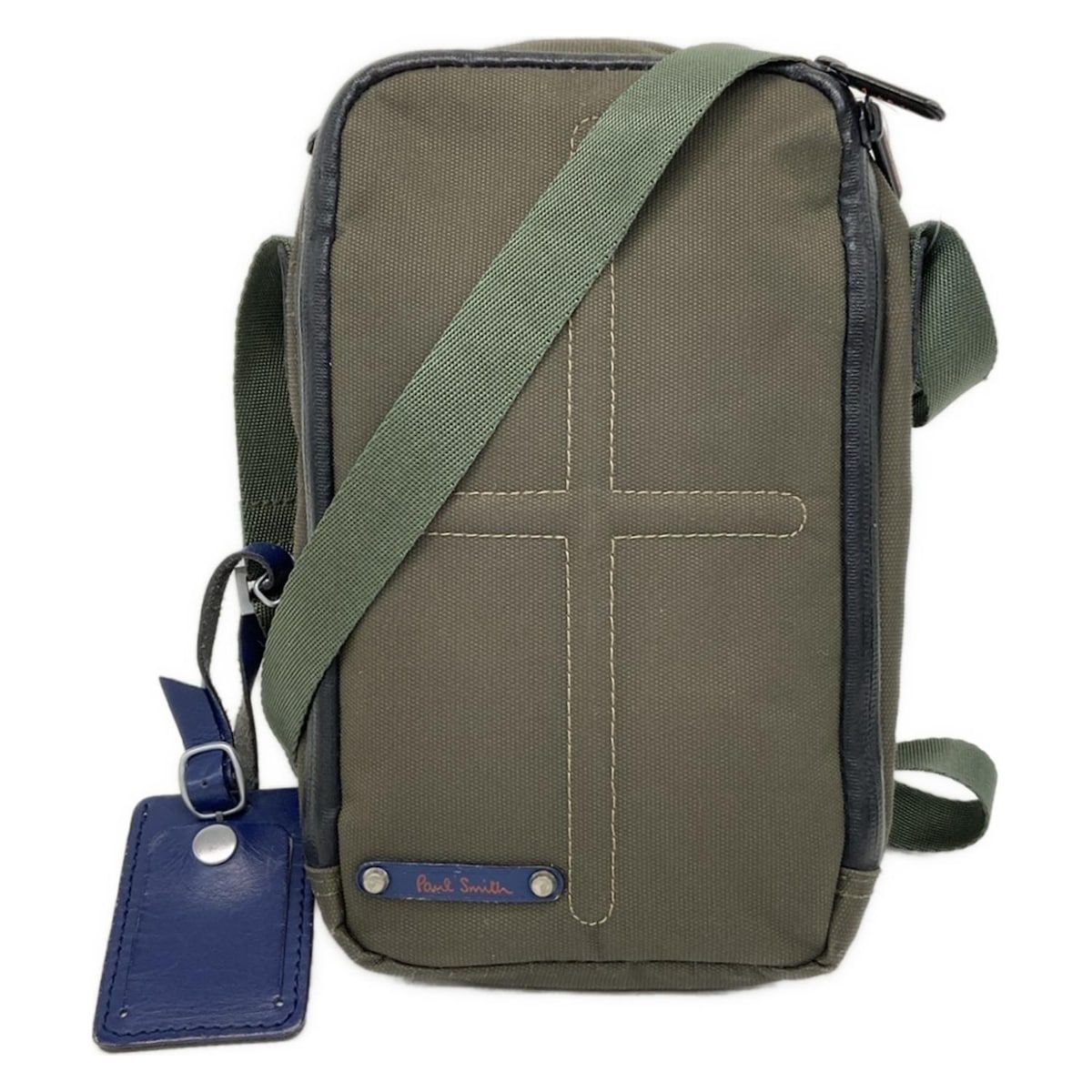 PaulSmith(ポールスミス) ショルダーバッグ - カーキ×黒 - メルカリ