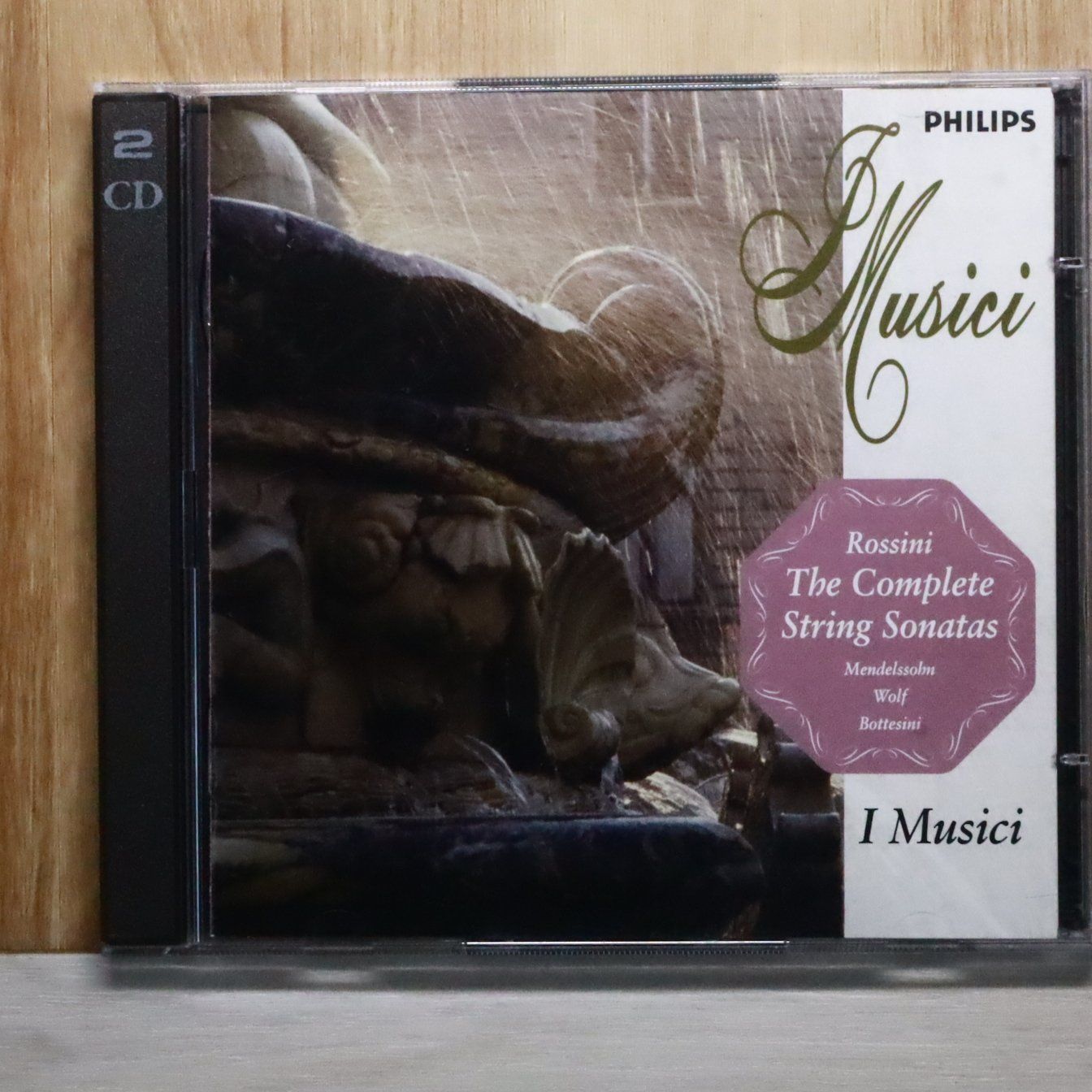 国内盤CD☆イ・ムジチ合奏団/□ ロッシーニ:弦楽ソナタ集(2つの