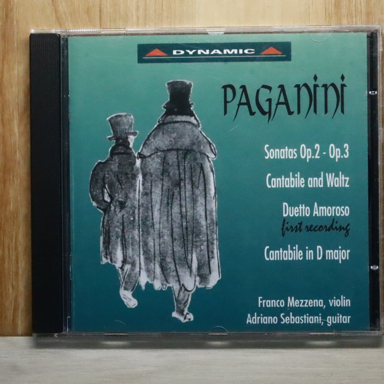 中古CD☆/Paganini N.□ パガニーニ:ヴァイオリンとギターのための