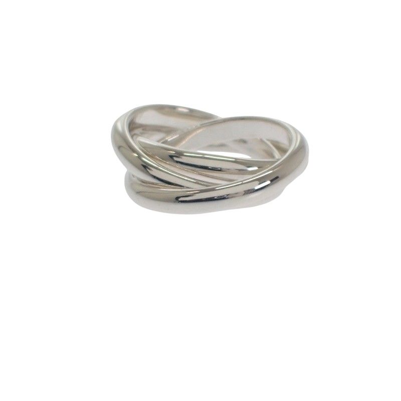 ティファニー TIFFANY&Co. トリプルバンド 9号 美品 刻印 指輪 リング