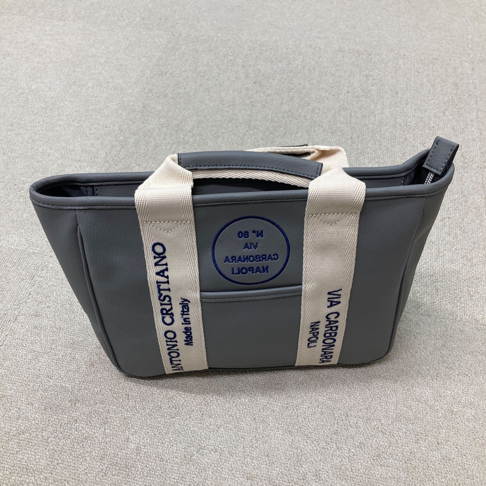新品 ANTONIO CRISTIANO カートバッグ グレー ゴルフ メンズ - メルカリ