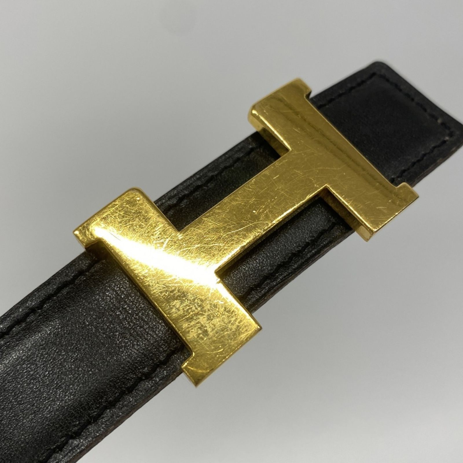 エルメス(Hermes) エルメス ベルト コンスタンスベルト ボックスカーフ