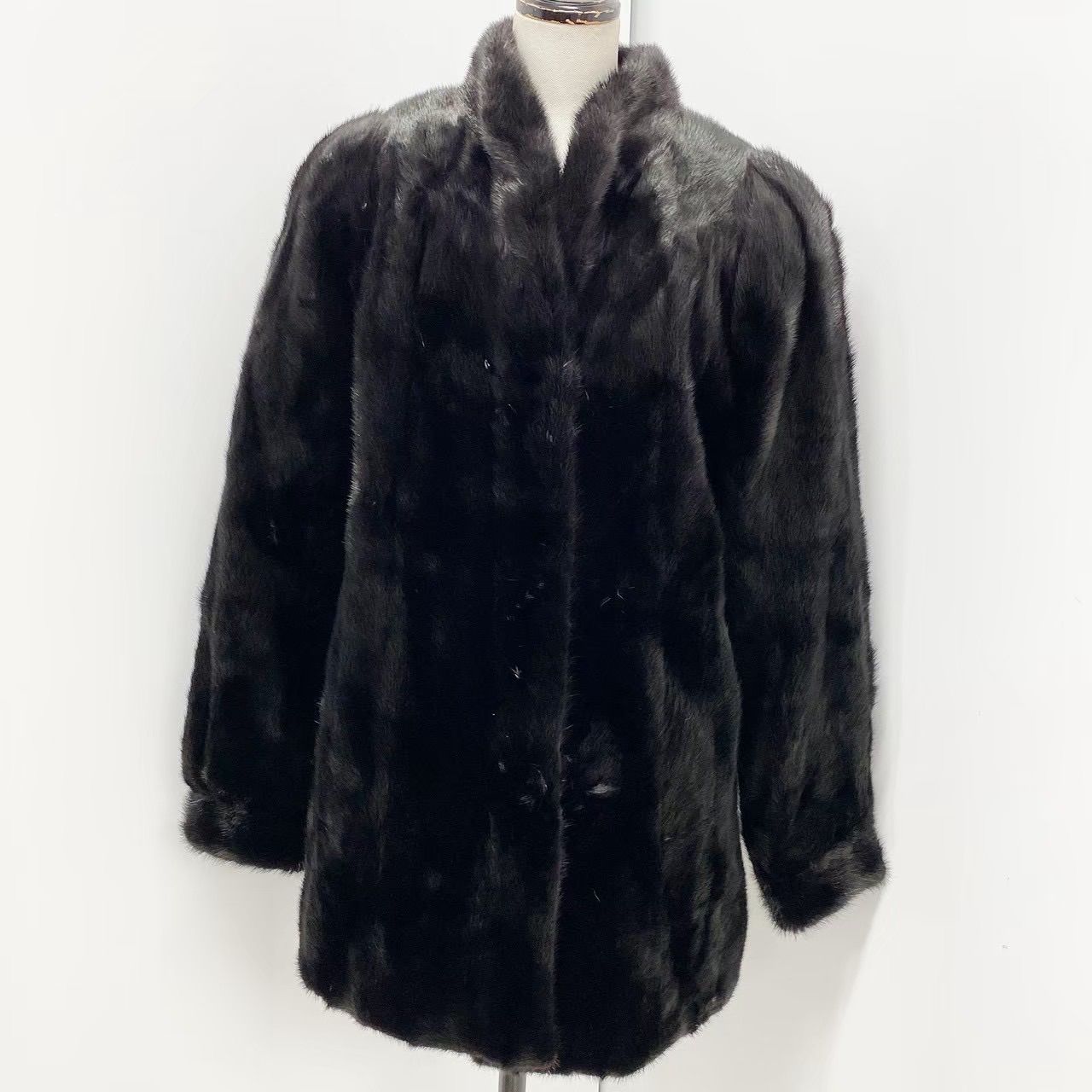 SAGA MINKサガミンクファーコート 黒【中古】diic3468 - メルカリ