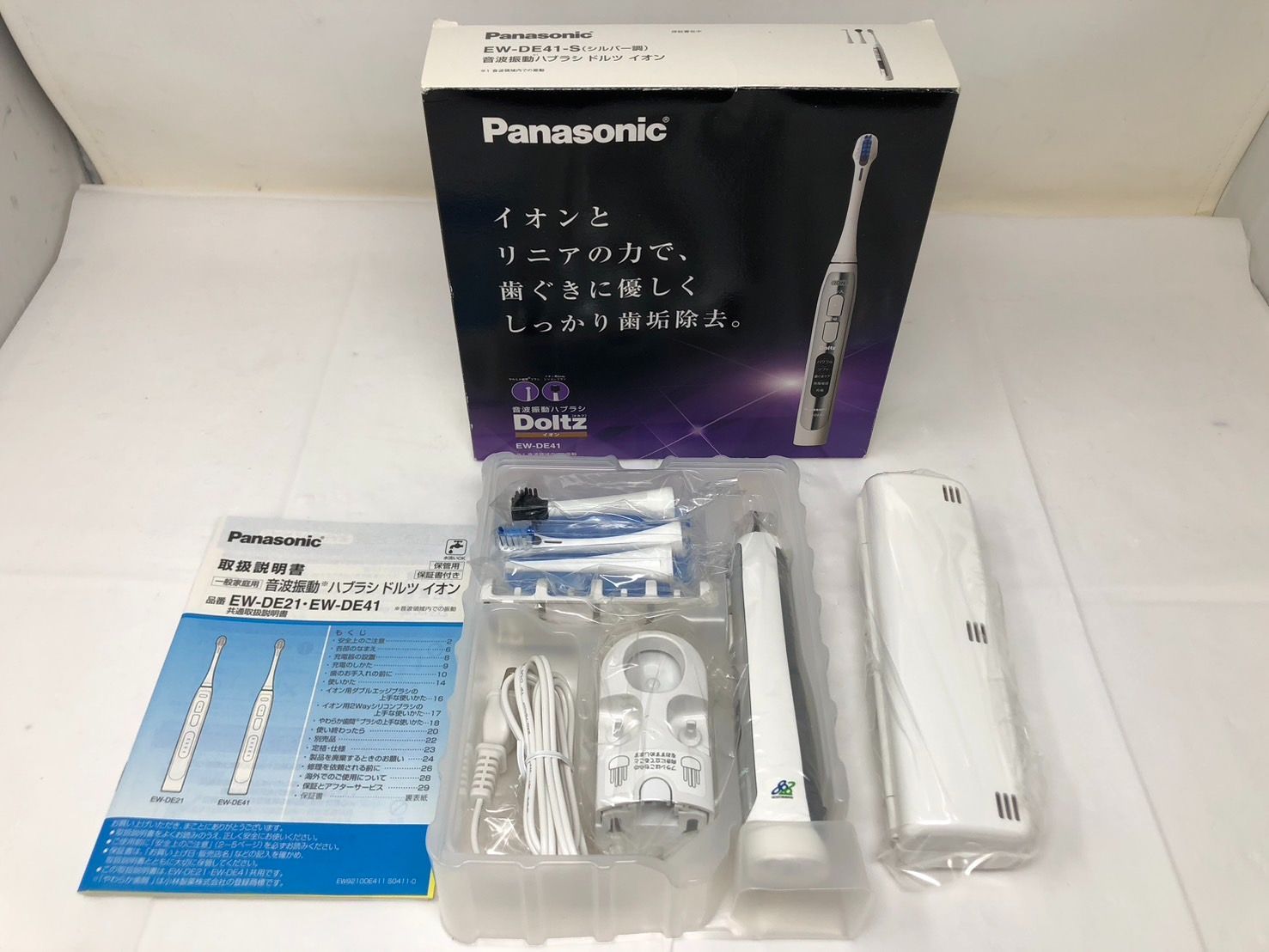 ◇未使用 パナソニック ドルツ イオン 音波振動ハブラシ EW-DE41